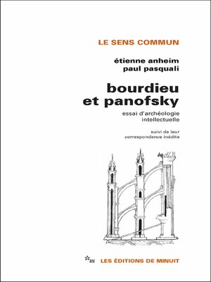 cover image of Bourdieu et Panofsky